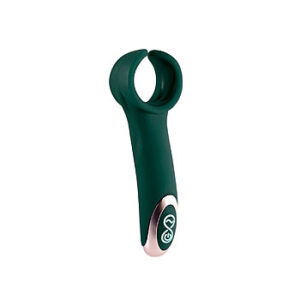 TITANZ - Penisvibraattori, tehokas, stimuloiva, kompakti, vesitiivis, monipuolinen, vihreä