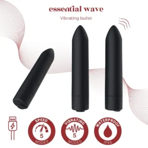 Wave Rechargeable Vibrating Bullet Luoti vibraattori