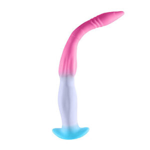 Alien Toys Colosseum - Fantasiadildo, lila-pinkki, suurikokoinen, fantasiasauva, jättikokoinen, silikoninen,