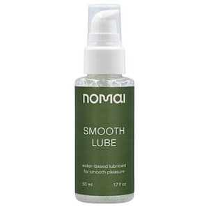 Nomai Smooth Lube - Vesipohjainen liukuvoide, 50ml, hellävarainen, kotimainen, vegaaninen, glyseriinitön, pumppupullossa