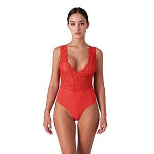 Passion Evalie - Sexy Body, kokopuku, eroottinen, alusasu, body, tulenpunainen