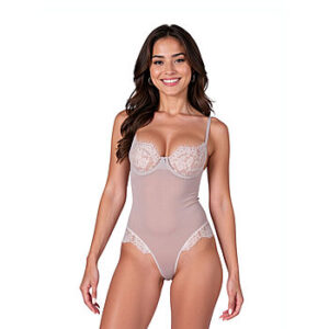 Passion Zovel - Sexy Body, harmaa, laadukas, yhtenäinen, kokoasu, elegantti, joustava kangas