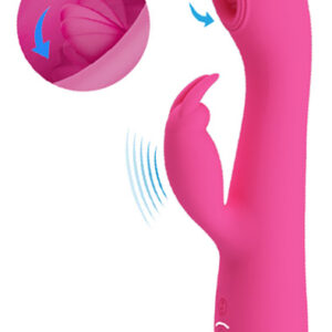 Pretty Love Rachel Pink 3 Licking 12 Vibration Jänisvibraattori