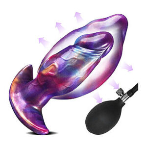 Alien Toys Nyxarion - Pumpattava anaalitappi, pumpattava, laajentuva, tappi, suurikokoinen, käsintehty