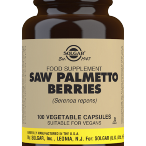 Solgar Sahapalmu (Saw Palmetto Berries) 520 mg, 100 kaps.
