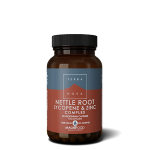 Terranova Nettle Root, Lycopene & Zinc Complex (miehet), 50 kaps.